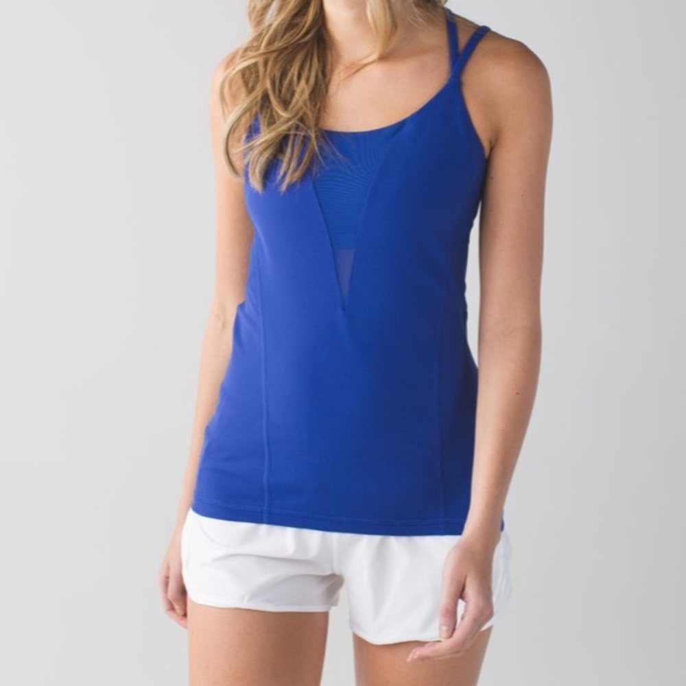 NWOT Lululemon Exquisite Tank Sapphire Blue